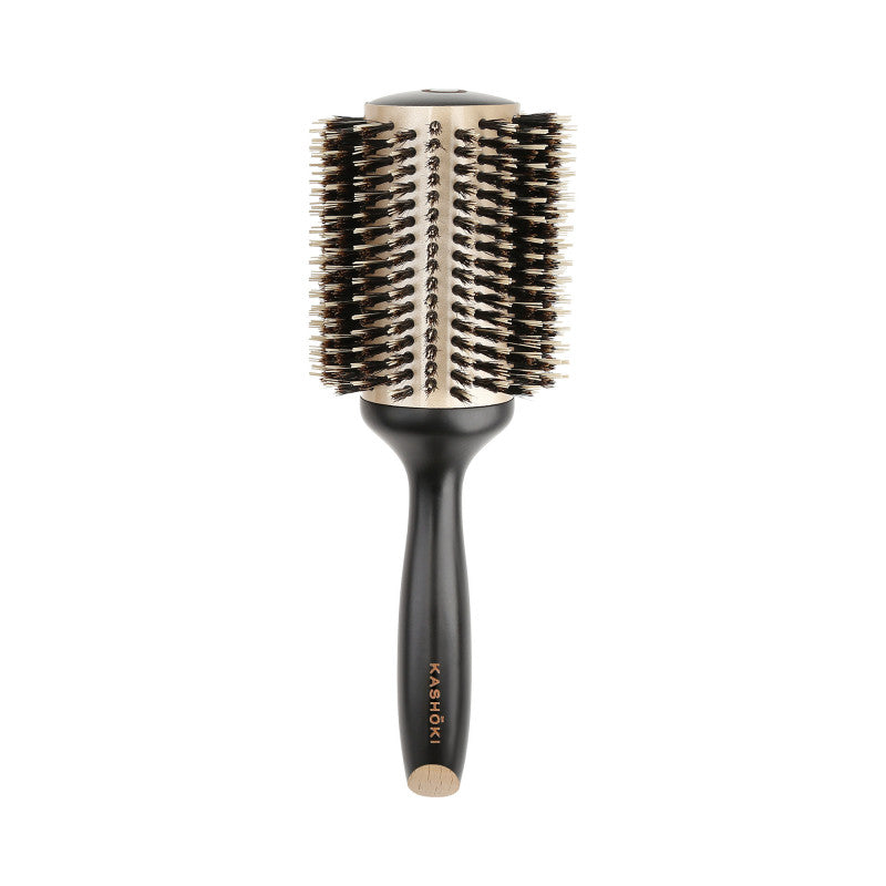 Kashōki Natural Beauty Wooden Round Brush Brosse à cheveux ø 50 mm