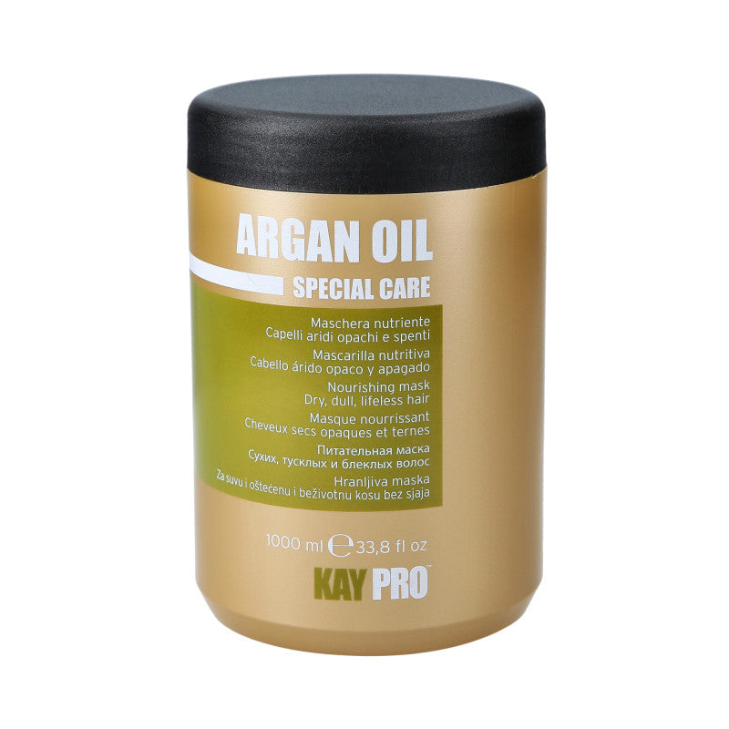KAYPRO ARGAN OIL Masque hydratant en profondeur pour cheveux secs et fragilisés 1000 ml
