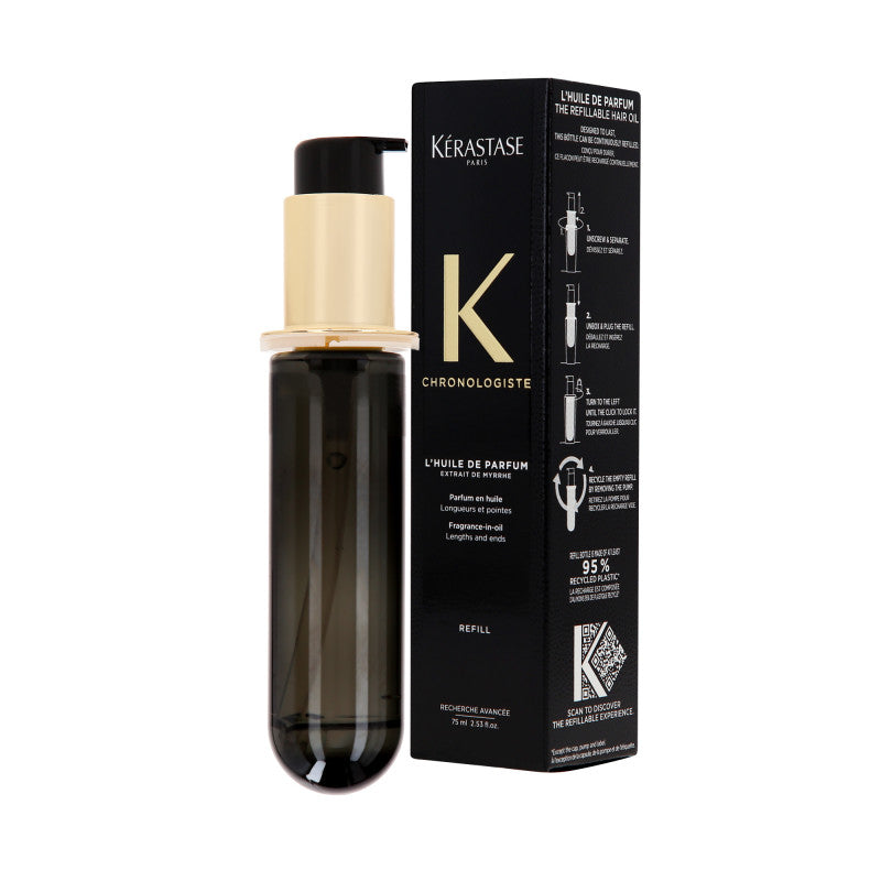 KÉRASTASE CHRONOLOGISTE RECHARGE Huile capillaire parfumée embellissante 75 ml