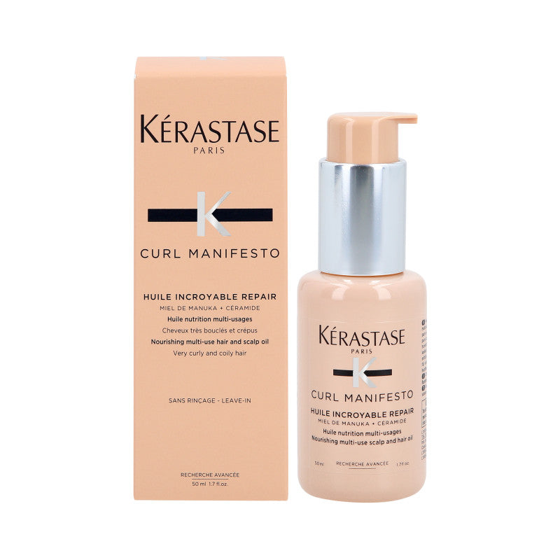 KÉRASTASE CURL MANIFESTO HUILE SUBLIME REPAIR Multi-tasking oil for curly hair and scalp 50ml