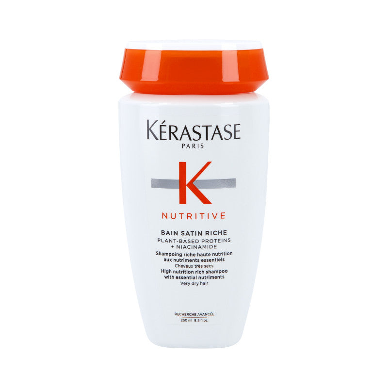 KÉRASTASE NUTRITIVE BAIN SATIN RICHE Bain nourrissant enrichi pour cheveux très secs, normaux et épais 250 ml