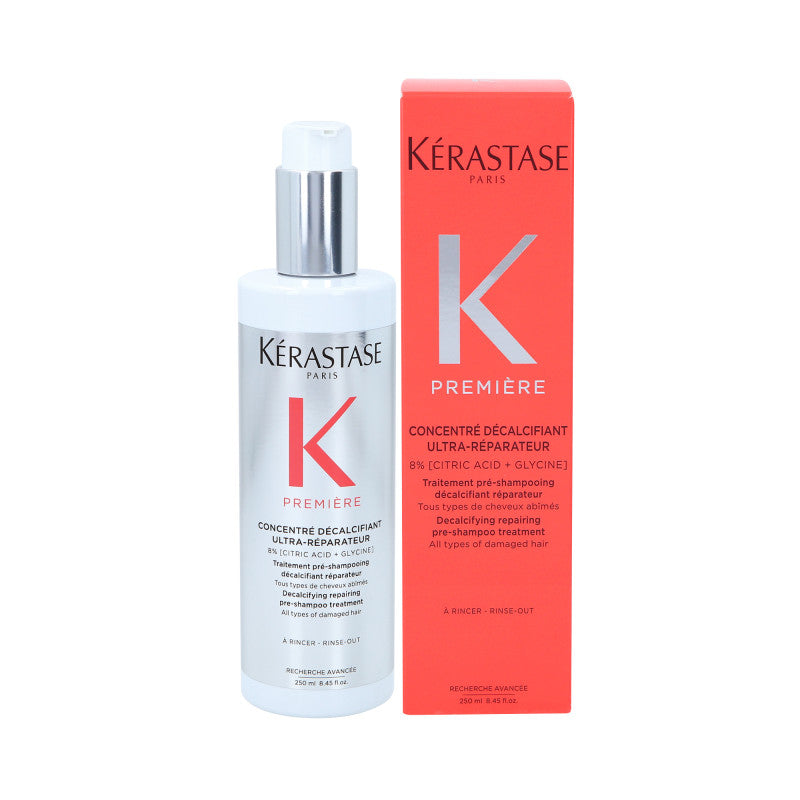 KÉRASTASE PREMIÈRE CONCENTRE DÉTARTRIFIANT Concentré détartrage réparateur avant le bain pour cheveux abîmés 250 ml