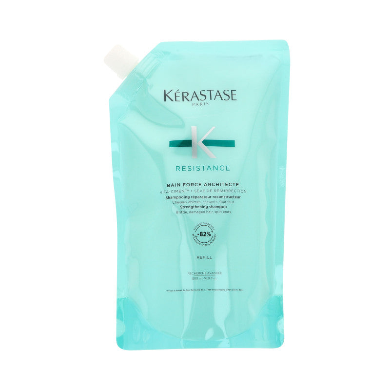 KÉRASTASE RESISTANCE BAIN FORCE REFILL Strengthening bath for delicate and damaged hair 500ml
