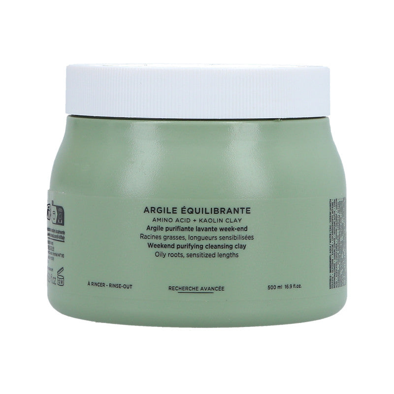 KÉRASTASE SPÉCIFIQUE ARGILE ÉQUILIBRANTE Cleansing and balancing clay for oily hair at the base of the scalp 500ml