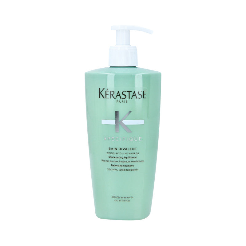 KÉRASTASE SPECIFIQUE BAIN DIVALENT Bain équilibrant pour cheveux gras et mixtes 500 ml