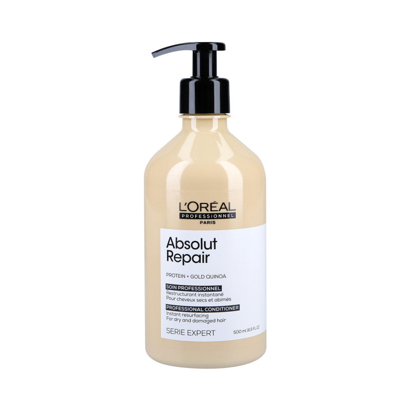 L'OREAL PROFESSIONAL ABSOLUT REPAIR Après-shampooing régénérant pour cheveux abîmés 500ml