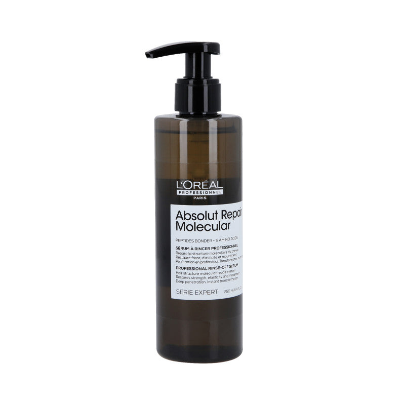 L'OREAL PROFESSIONNEL ABSOLTU REPAIR MOLECULAR Sérum reconstructeur à rincer cheveux abîmés 250 ml