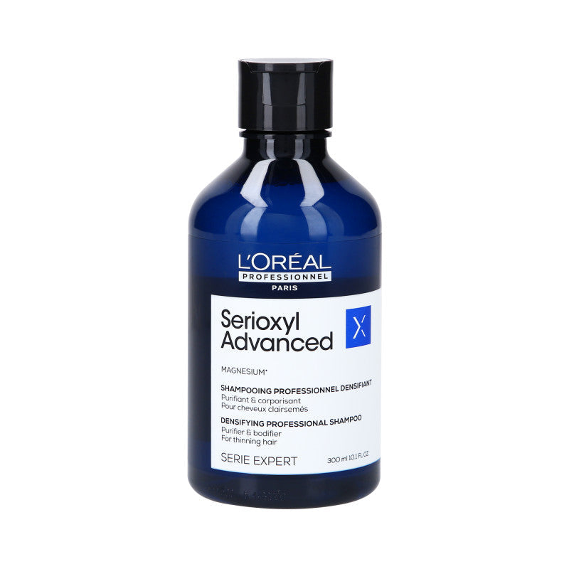 L'OREAL PROFESSIONNEL SERIOXYL ADVANCED Shampoing nettoyant et épaississant pour cheveux 300ml