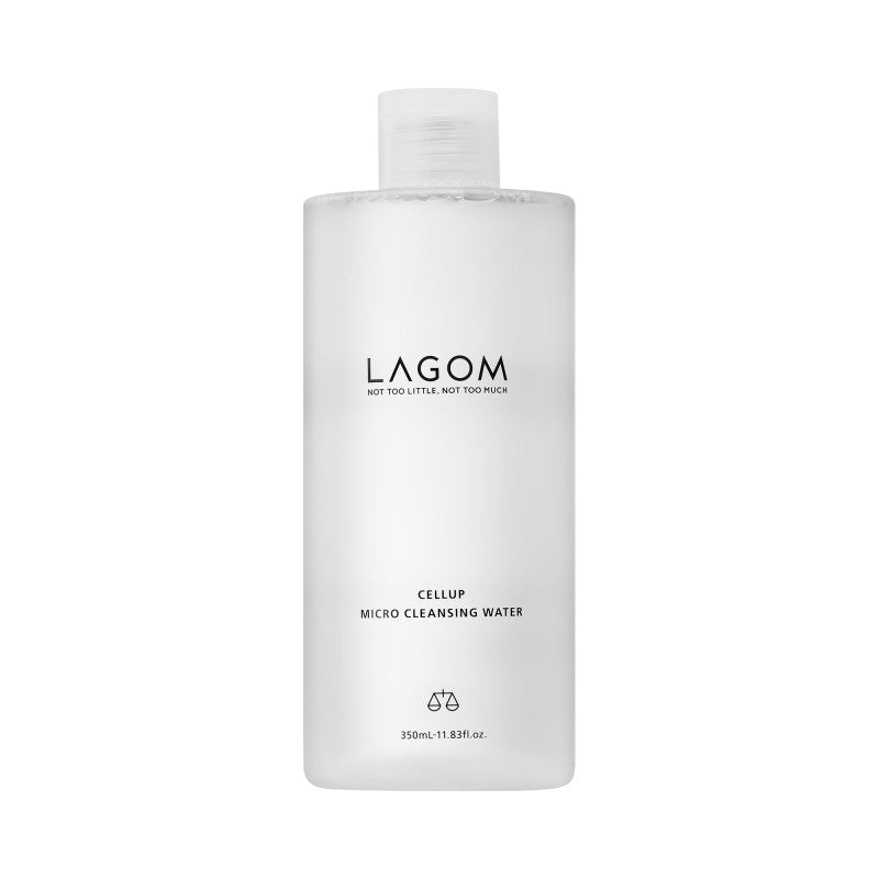 LAGOM CELLUP Eau micellaire hypoallergénique pour peaux sensibles et sèches 350 ml
