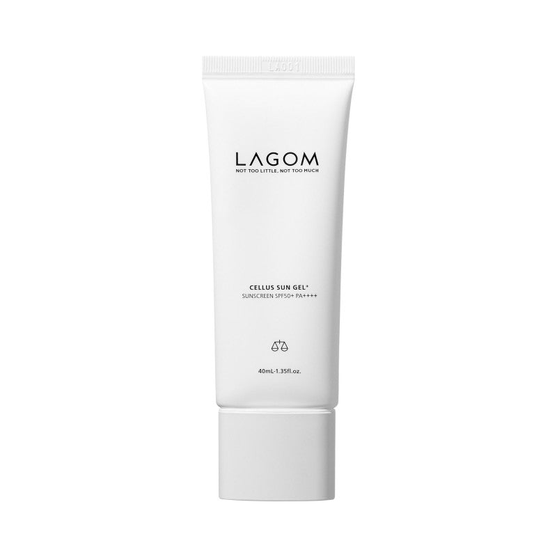 LAGOM CELLUS SUN GEL+ SPF50+, PA++++ Gel solaire hydratant pour une protection quotidienne 40 ml