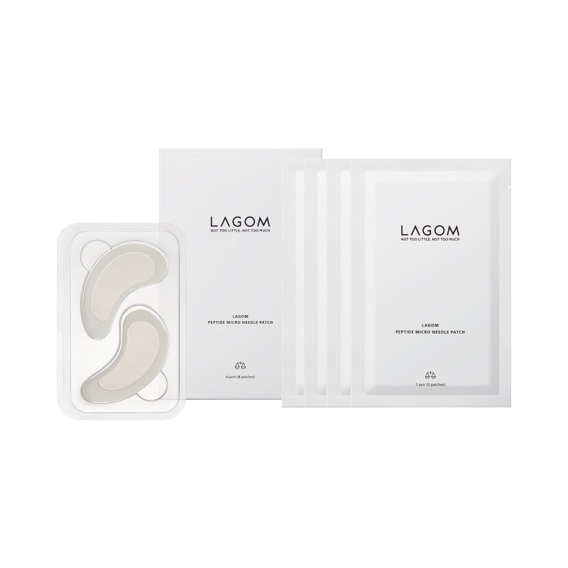 LAGOM PEPTIDE MICRO Patchs micro-aiguilles intensément régénérants 4 paires