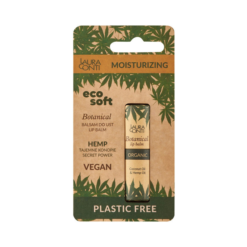 LAURA CONTI ECOSOFT BOTANICAL Baume à lèvres hydratant à l'huile de chanvre 7,2 ml