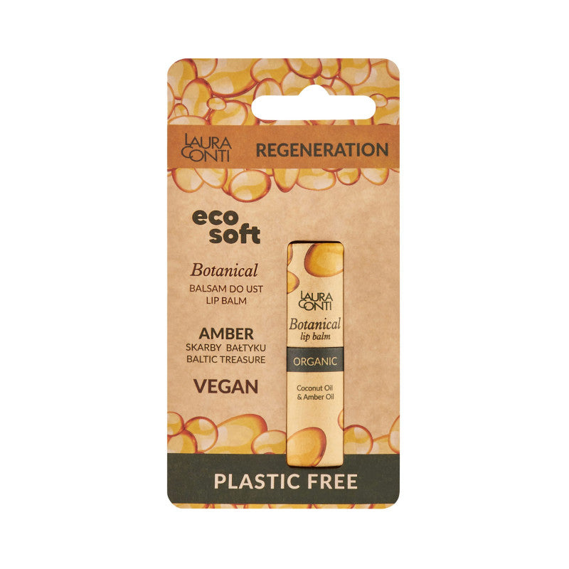 LAURA CONTI ECOSOFT BOTANICAL Baume à lèvres régénérant à l'huile d'ambre 7,2 ml