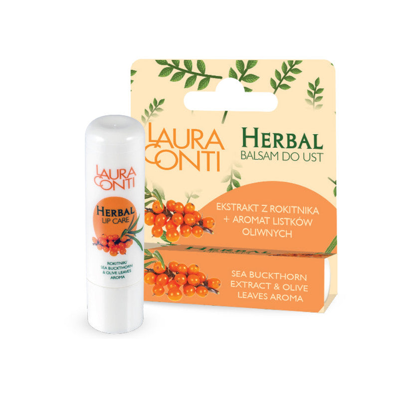 LAURA CONTI HERBAL Rouge à lèvres nourrissant à l'extrait d'argousier 4,8 g