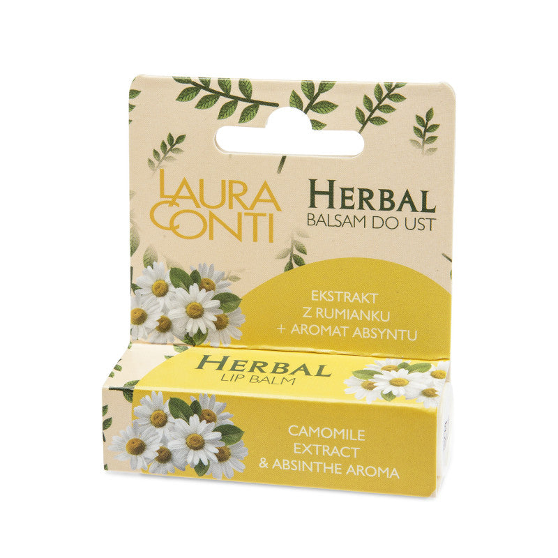 LAURA CONTI HERBAL Rouge à lèvres nourrissant à l'extrait de camomille 4,8 g