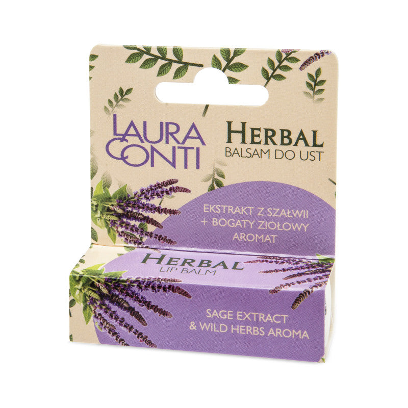 LAURA CONTI HERBAL Rouge à lèvres nourrissant à l'extrait de sauge 4,8 g