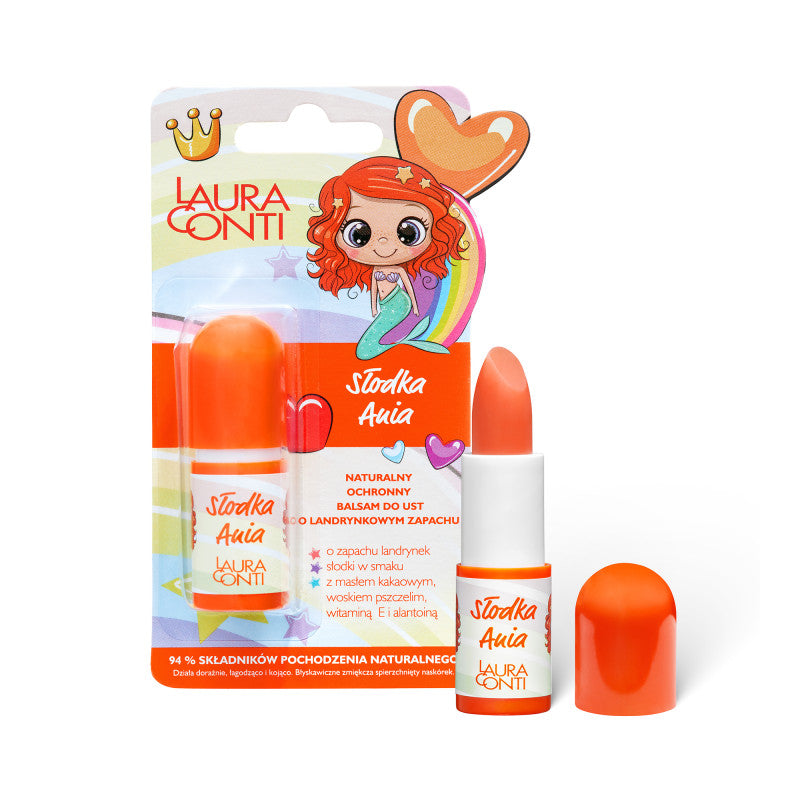 LAURA CONTI Baume à lèvres naturel au parfum de bonbon Sweet Ania 3,8 g