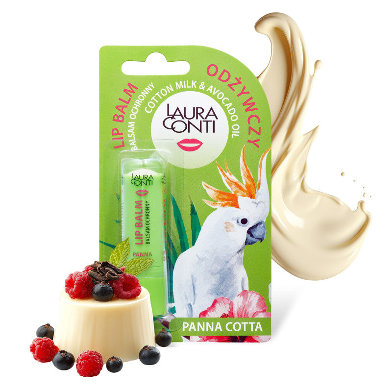 LAURA CONTI Baume à Lèvres Nourrissant Protecteur Panna Cotta 4,8 g
