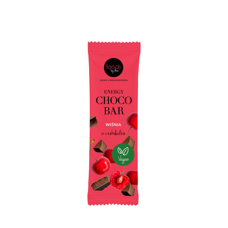 LEVANN FOODS BY ANN Barre énergétique au chocolat, cerise 35 g