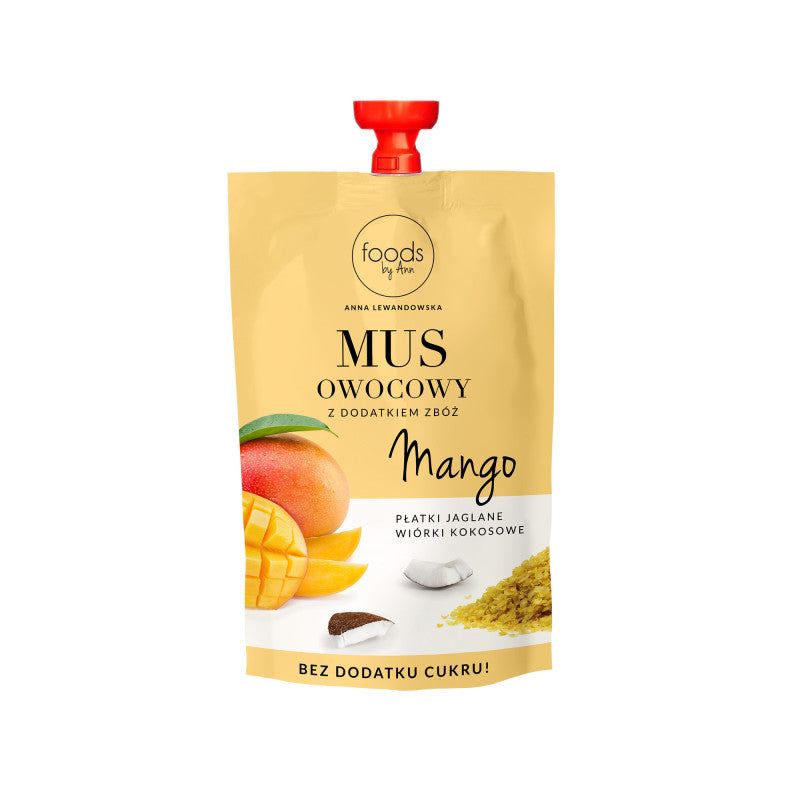 LEVANN FOODS BY ANN Purée de fruits, flocons de mangue et de millet et flocons de noix de coco 100 g