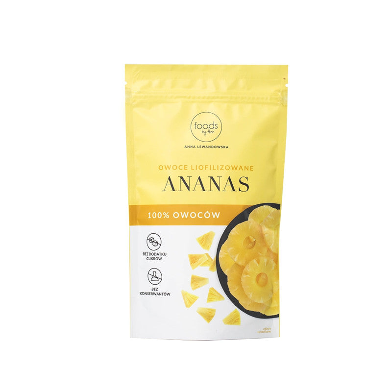 LEVANN FOODS BY ANN Fruits lyophilisés - ananas 100 g