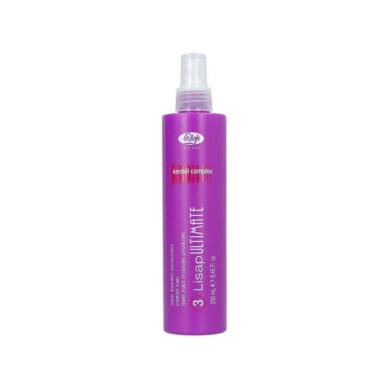 LISAP ULTIMATE 3 Straight Fluid Spray thermo protecteur pour le lissage des cheveux 250ml