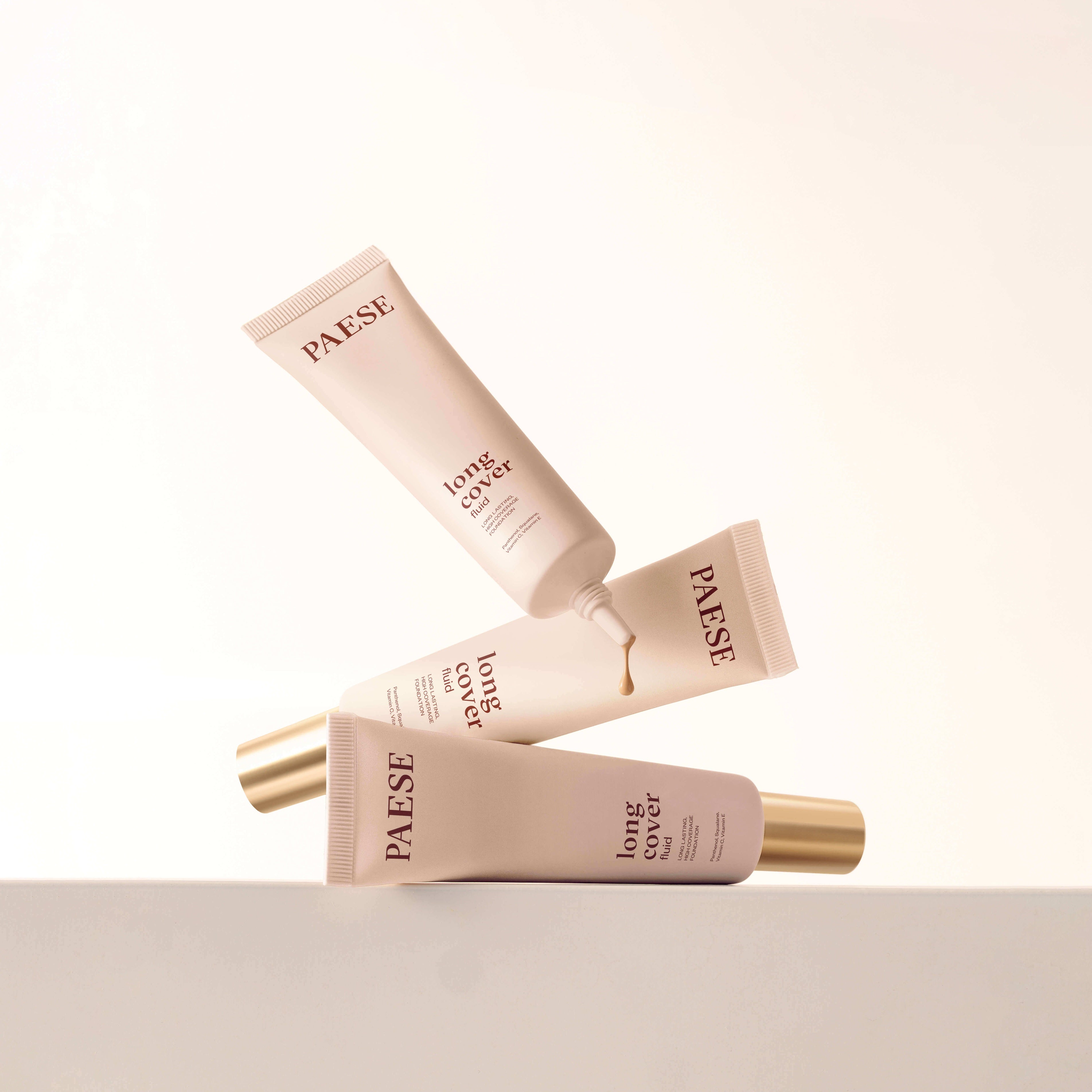 PAESE LONG COVER FLUID Foundation in einer 30 ml Tube #2