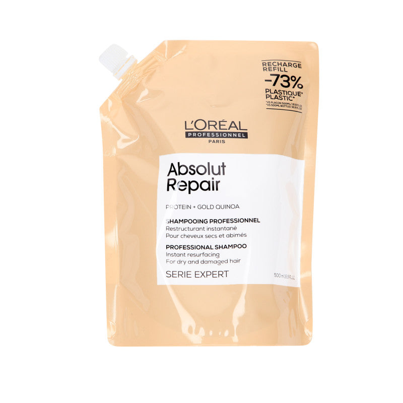 L’OREAL PROFESSIONNEL ABSOLUT REPAIR REFILL Gold Quinoa+Protein Szampon regenerujący 500ml