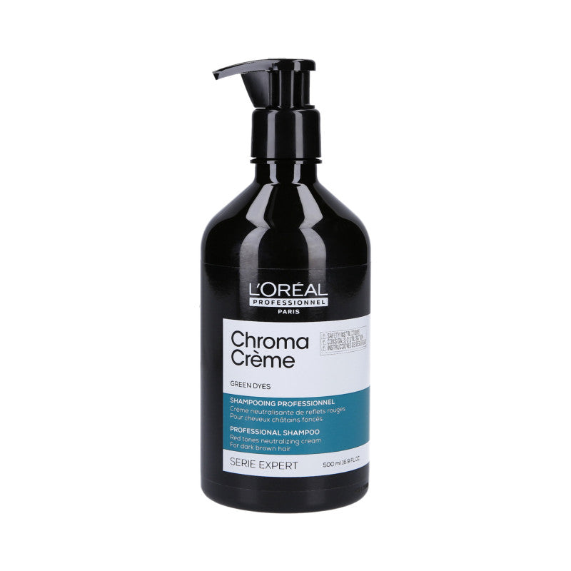L'OREAL PROFESSIONNEL CHROMA CRÈME Shampooing neutralisant Vert 500ml