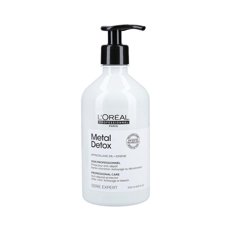 L'OREAL PROFESSIONNEL METAL DETOX Après-shampooing cheveux colorés 500ml