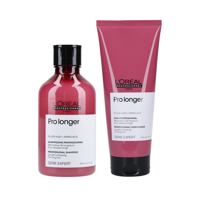 L'OREAL PROFESSIONNEL PRO LONGER Coffret fortifiant cheveux Shampooing 300ml + Après-shampooing 200ml