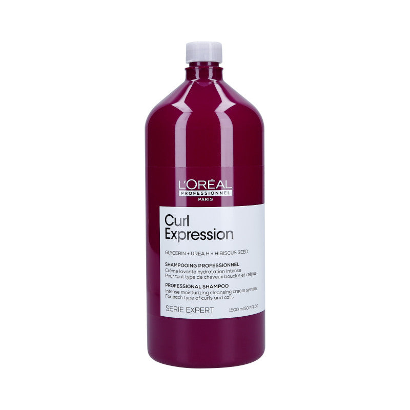 L'OREAL PROFESSIONNEL SERIE EXPERT CURL EXPRESSION Shampooing crémeux intensément hydratant pour cheveux bouclés 1500ml