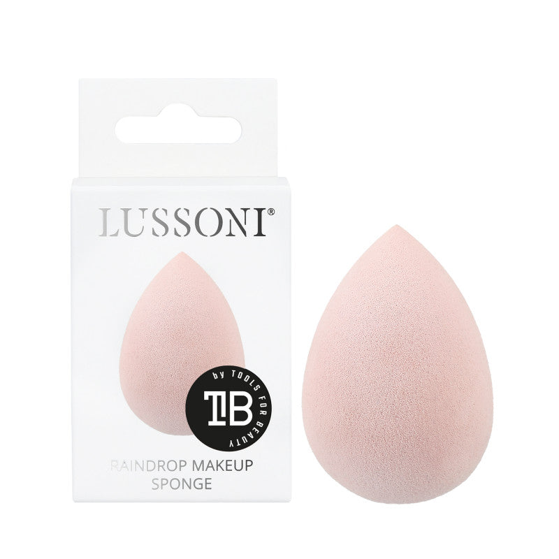 LUSSONI Eponge à Maquillage en Forme de Goutte, Rose