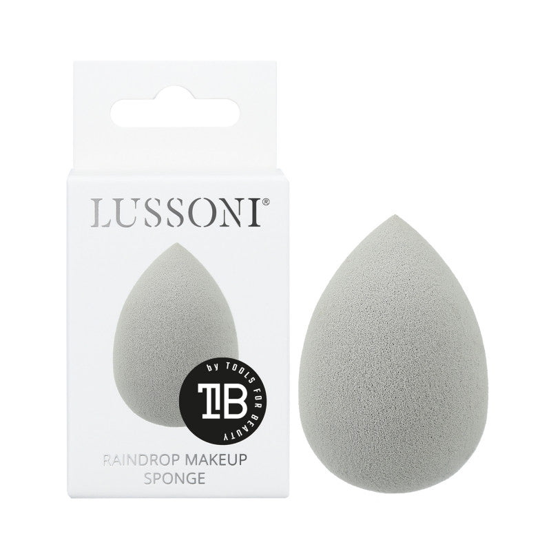 LUSSONI Eponge à Maquillage en Forme de Goutte gris