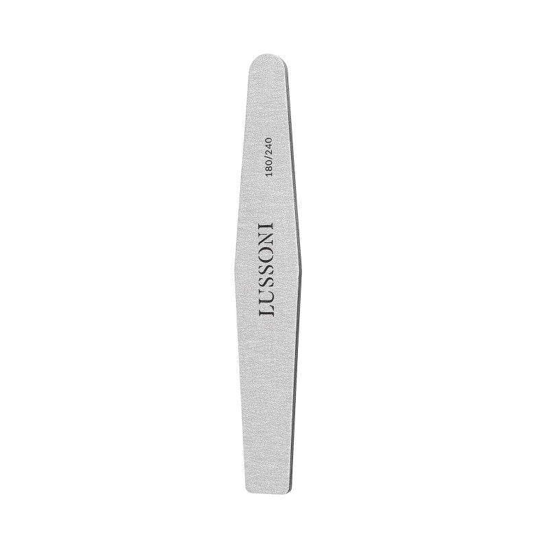LUSSONI ZEBRA Lime à Ongles, Trapèze, 180/240, 25 pcs.