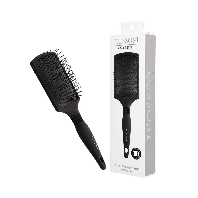LUSSONI Care&Style Brosse Rectangulaire pour Cheveux Fins