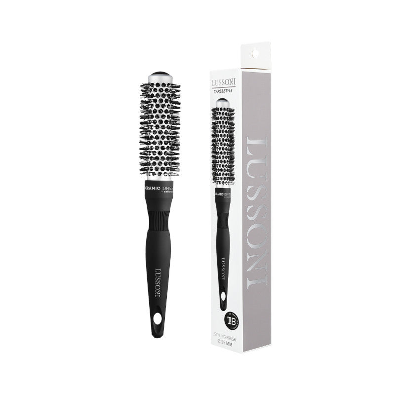 LUSSONI Care&Style Brosse à Cheveux, Ø 25 mm