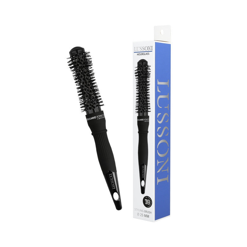LUSSONI Hourglass Styling Brosse, Ø 25 mm