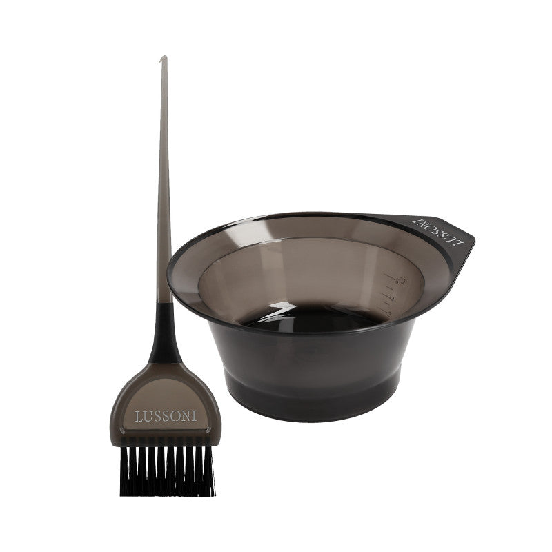 LUSSONI Zestaw Miska do mieszania farby 250ml + Pędzel TB 011