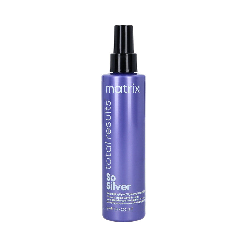 MATRIX TOTAL RESULTS COLOR OBSESSED SO SILVER Spray neutralisant pour cheveux blonds et gris 200 ml