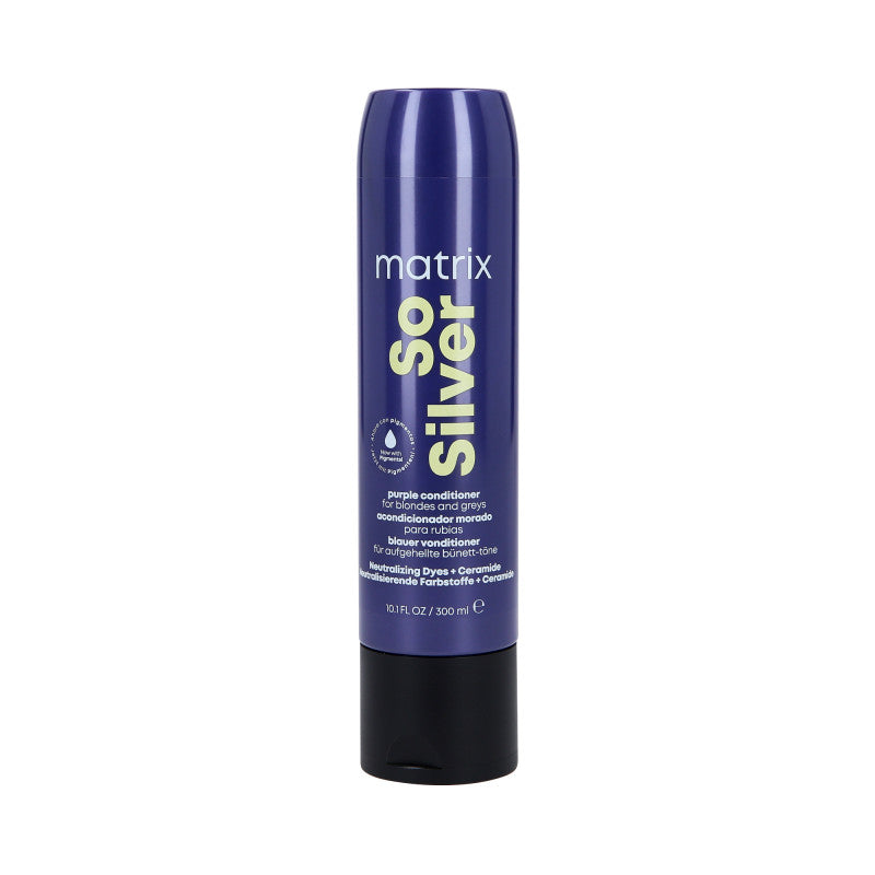 MATRIX TOTAL RESULTS COLOR OBSESSED SO SILVER Revitalisant traitement ciblé cheveux blonds et gris 300ml