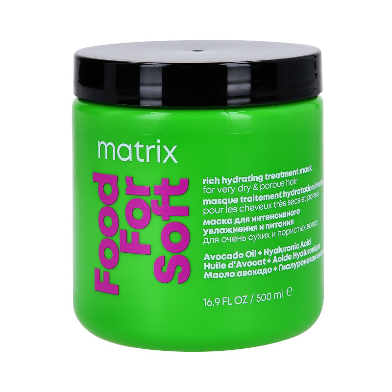 MATRIX TOTAL RESULTS FOOD FOR SOFT Masque capillaire intensément hydratant 500 ml