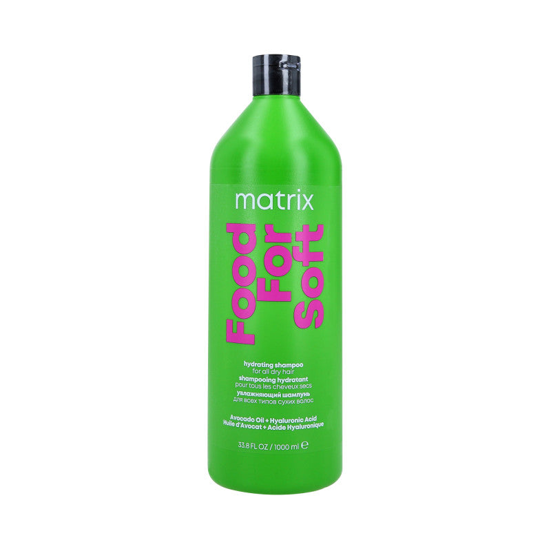 MATRIX TOTAL RESULTS FOOD FOR SOFT Shampoing hydratant pour cheveux 1000 ml