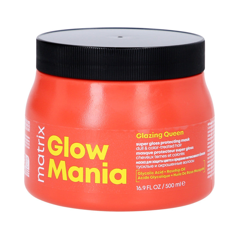 MATRIX TOTAL RESULTS GLOW MANIA Masque brillance pour cheveux colorés 500 ml