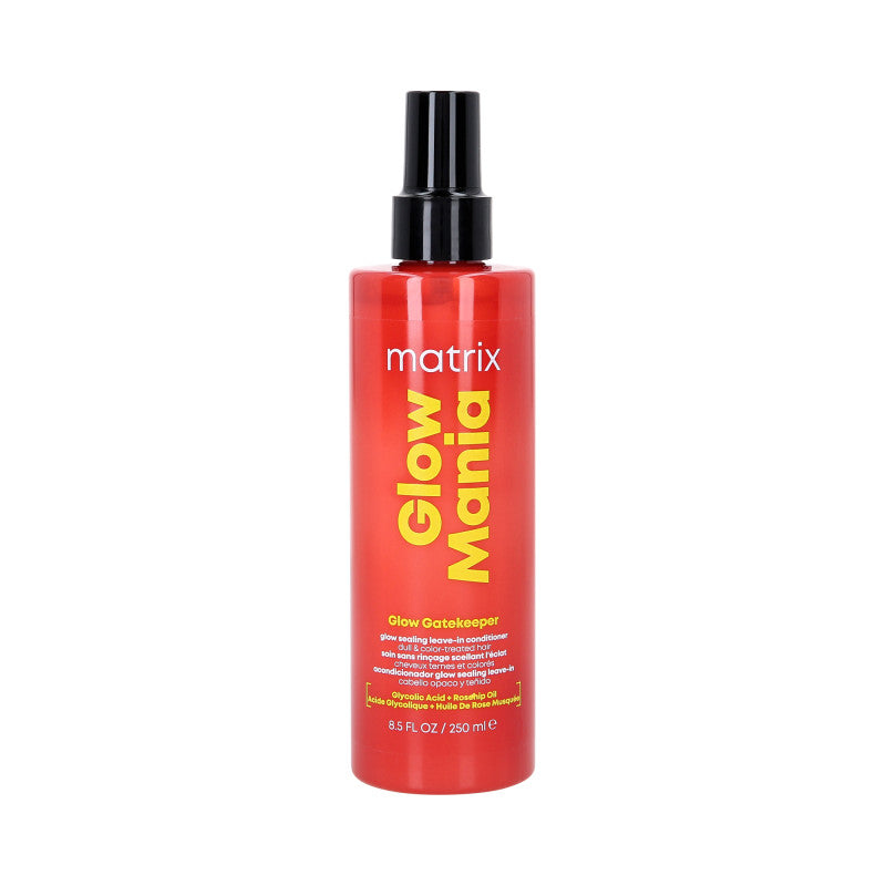 MATRIX TOTAL RESULTS GLOW MANIA Spray sans rinçage boosteur de brillance pour cheveux colorés 250 ml