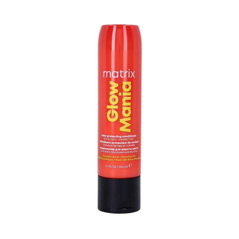 MATRIX TOTAL RESULTS GLOW MANIA Après-shampooing protecteur et brillant pour cheveux colorés 300 ml