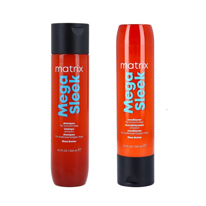 Matrix Total Results Sleek Shampooing 300ml + Conditionneur 300ml disciplinants