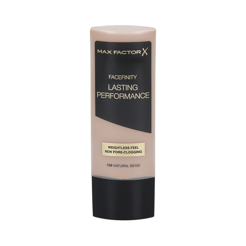 MAX FACTOR Lasting Performance Fond de teint effet mat 106 Natural Beige 35ml
