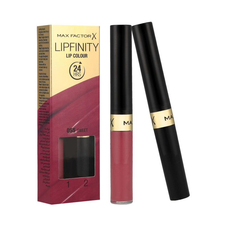 MAX FACTOR LIPFINITY Rouge à lèvres longue tenue 2en1 055 Sweet 2,3ml+1,9g