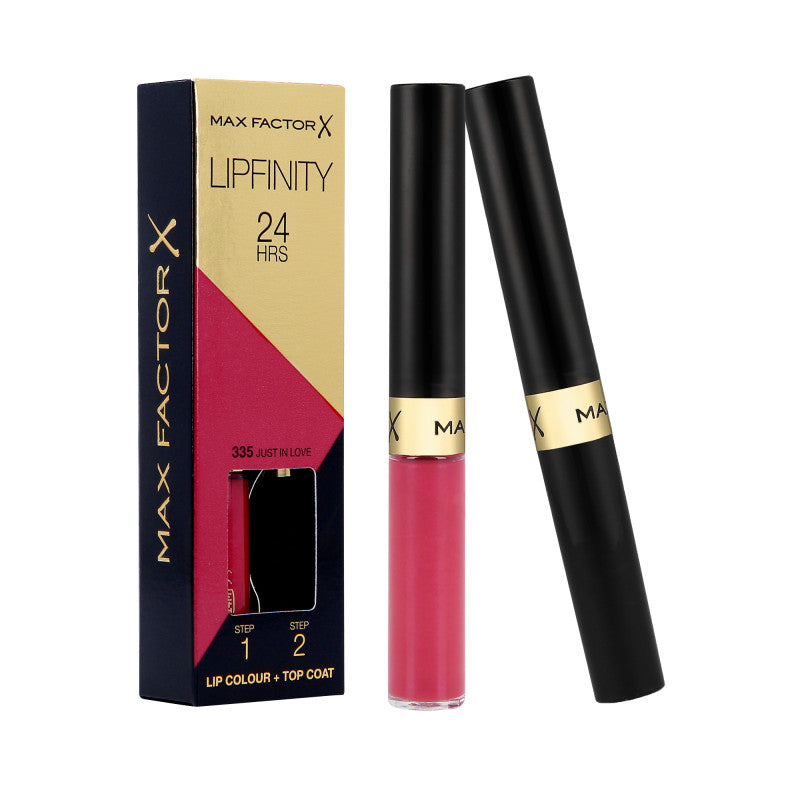 MAX FACTOR LIPFINITY Rouge à lèvres longue tenue 2en1 335 Just In Love 2,3ml+1,9g